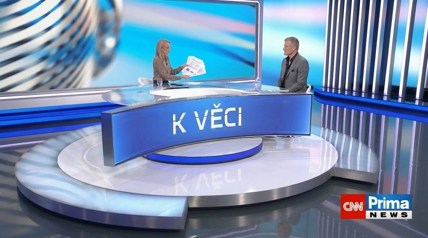 Záznam rozhovoru ve studiu